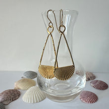 Load image into Gallery viewer, La Sirena Earrings - 18K Gold Plated