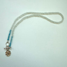 Load image into Gallery viewer, Laguna Necklace - Aquamarine, Quartz and Silver