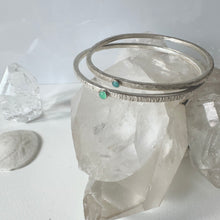 Load image into Gallery viewer, Land Hammered Bangles - Silver