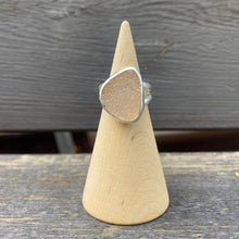 Load image into Gallery viewer, Dawn Druzy Quartz Sterling Silver Split Ring