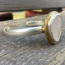 Load image into Gallery viewer, Druzy Quartz Bracelet Cuff