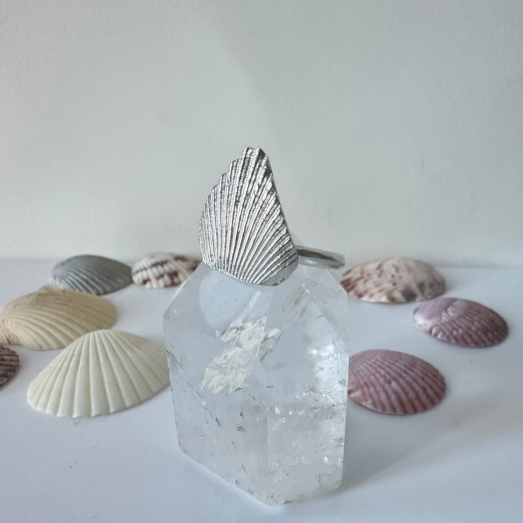 La Sirena Shell Ring - Sterling Silver