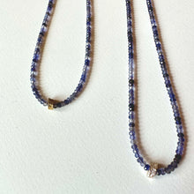Load image into Gallery viewer, Grow in love Iolite Necklace
