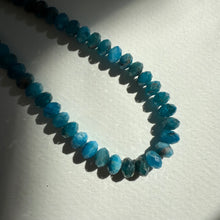 Load image into Gallery viewer, Laguna Necklace - Apatite, Lapis and Silver
