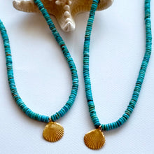 Load image into Gallery viewer, La Sirena Turquoise Necklace - Amazonite
