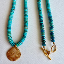 Load image into Gallery viewer, La Sirena Turquoise Necklace - Apatite
