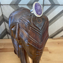 Load image into Gallery viewer, Amethyst Sterling Silver Ring

