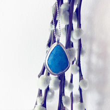 Load image into Gallery viewer, Lazulite Silver Necklace
