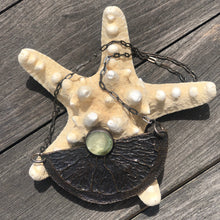 Load image into Gallery viewer, Sunkist Orange Slice Peridot Pendent

