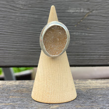 Load image into Gallery viewer, Cynthia Druzy Quartz Sterling Silver Ring
