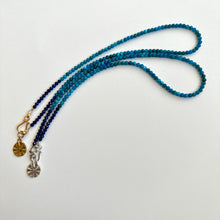 Load image into Gallery viewer, Laguna Necklace - Apatite, Lapis Lazuli and Gold Fill
