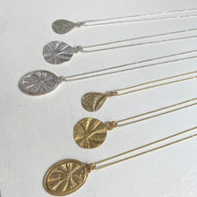 Load image into Gallery viewer, Sand Dollar Coin Necklace - Bronze - Melissa Mangini
