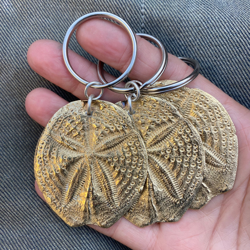 Sand Dollar Key Chain