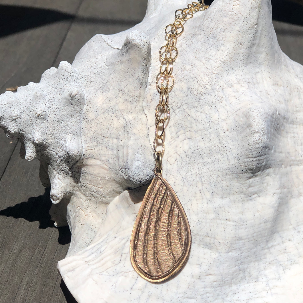 Wood Slice Necklace