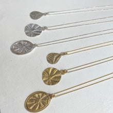 Load image into Gallery viewer, Sand Dollar Coin Necklace - Bronze Tracy
