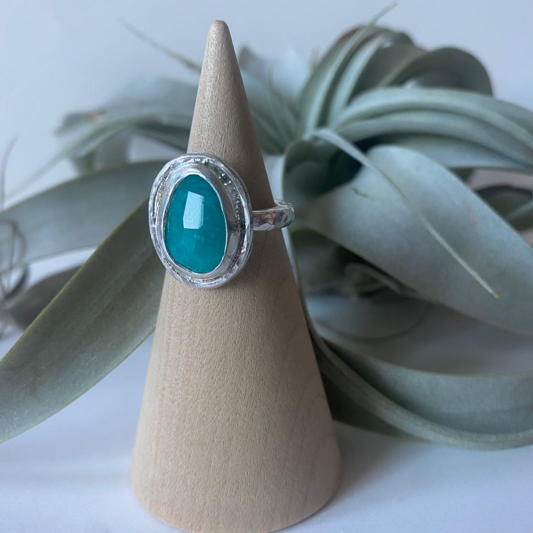 Amazonite hammered