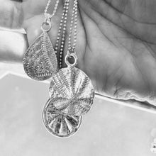 Load image into Gallery viewer, Sand Dollar Coin Necklace - Bronze Tracy
