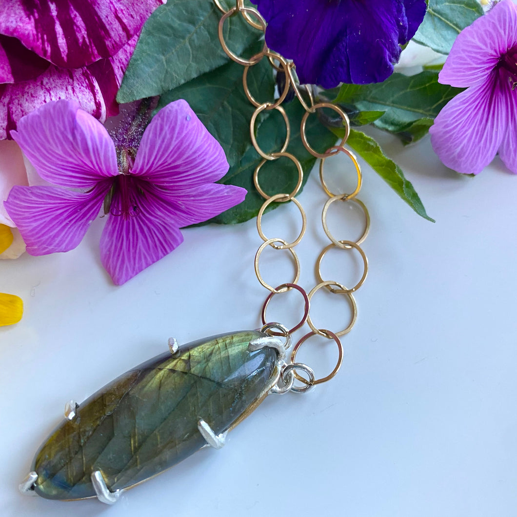 Mary Beth Bloom Spectrolite Necklace